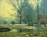 Steele, Theodore Clement - Creek in Winter